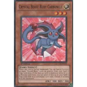  Yu Gi Oh   Crystal Beast Ruby Carbuncle   Legendary Collection 