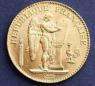 1897 a gold france 20 francs angel coin lovely condition achat 