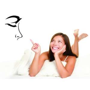  Removable Wall Decals   Womans face