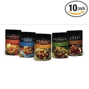 Sahale Snacks, Variety Pack of 5 Flavors, 2 Ounce Pouches (Pack of 10 