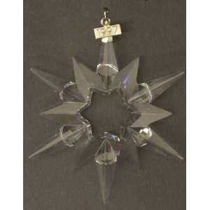  Swarovski 1997 Annual Christmas Snowflake / Star Ornament 