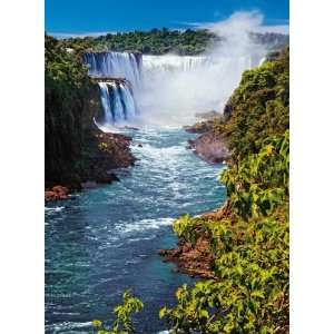  Iguazu Falls 1000 Piece Jigsaw Puzzle Toys & Games