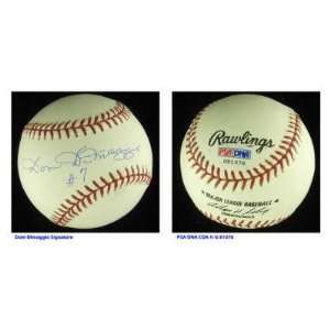   Autographed Ball   PSA COA   Autographed Baseballs