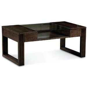 Lane   Carter Rectangular Cocktail Table W/Side Pull Out Drawers And 