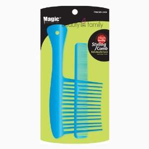  Magic Barber & Rake Handle Comb Combo Pack #2505 Beauty