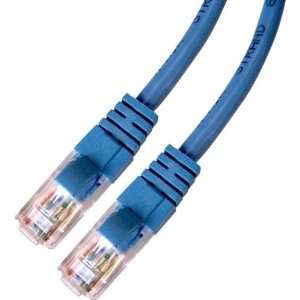 3 ft Blue Cat5e Molded 350Mhz Patch Cable Electronics