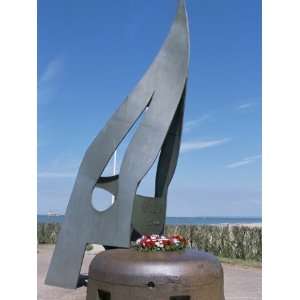 Flame Monument, Ouistreham, Calvados, Normandy, France Photographic 