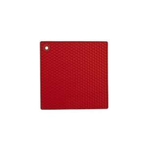  Red Silicone 2 layer Trivet