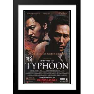 Typhoon Directors Cut 32x45 Framed and Double Matted Movie Poster   A