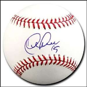 Yunel Escobar Signed Baseball   Official Major League   Autographed 