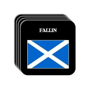  Scotland   FALLIN Set of 4 Mini Mousepad Coasters 