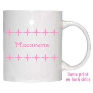  Personalized Name Gift   Macarena Mug 