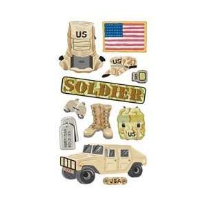  Sticko Classic Stickers US Soldier SP PGR11; 6 Items/Order 