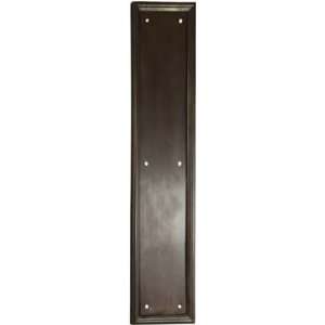   Push Plate HD 31 2x15 Solid Brass Antique Nickel