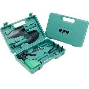  Ruff & Ready 5 Piece Garden Tool Set with Case Case Pack 