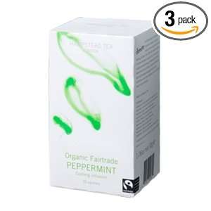 Hampstead Tea Organic Fairtrade, Peppermint Tea, 20 Count Sachets 