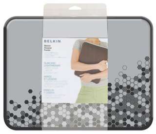 Belkin 15.4 Inch Neoprene Pixilated Sleeve (Black/Light Gray)