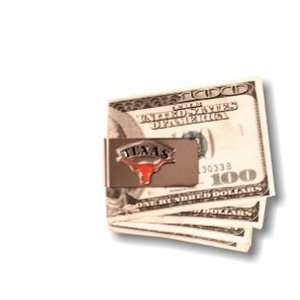  University of Texas Longhorns   Pewter ArchLogo Money Clip 
