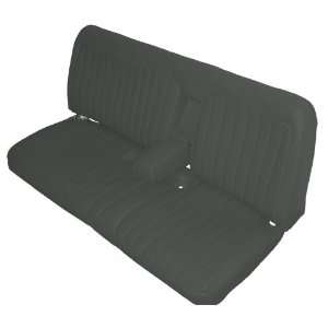  Acme U116 0702 Front Charcoal Vinyl Bench Seat Upholstery 