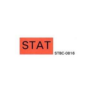 STBC 0816 Label Stat Fluor Red 1/2x1 1000 Per Roll by TimeMed a Div 