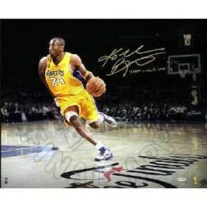 com Kobe Bryant Autographed 2009 NBA Champ Final Stage Inscribed 09 