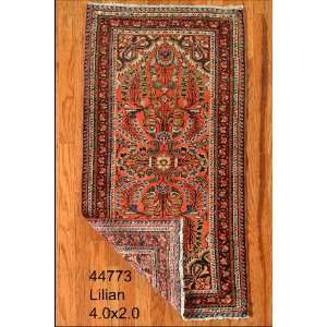    2x4 Hand Knotted Lilian Persian Rug   20x40