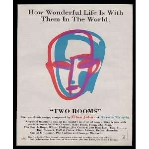   Rooms Album Promo Print Ad (Music Memorabilia) (11711)