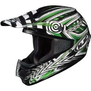  HJC CS MX Charge Motocross Helmet MC 4 Green Medium M 0870 