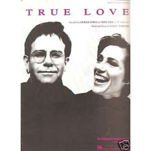  Sheet Music Elton John True Love 102 