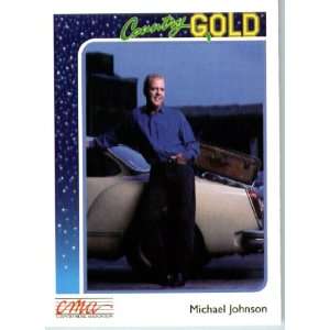  1992 Country Gold Trading Card #22 Michael Johnson In a 