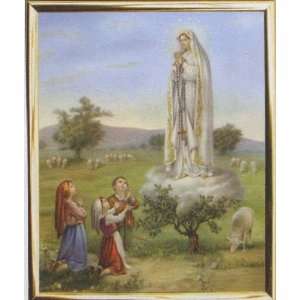   Lady of Fatima Framed Art, 8 x 10   MADE IN ITALY