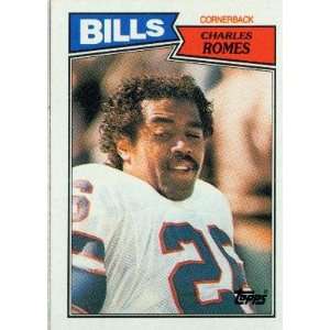  1987 Topps #371 Charles Romes   Buffalo Bills (Football 
