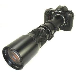 BOWER 500mm Preset Telephoto Lens for NIKON dSLR D40,D40x,D50,D60,D70s 