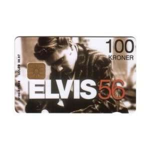  Collectible Phone Card 100k Elvis Presley   Elvis 56 