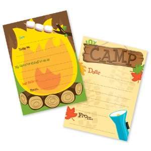   Camp Notes Fill in Invitations and Thank Yous