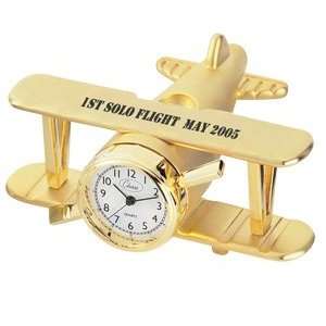  Chass Bi Wing Airplane Mini Table Clock 883 365