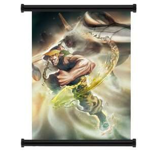 Street Fighter X Tekken Guile Game Fabric Wall Scroll Poster (31x42 