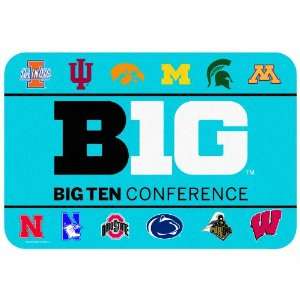  NCAA Big 10 Conference All Teams 20 by 30 Inch Floor Mat 
