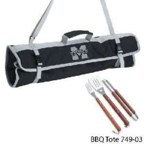  Mississippi State 3 Piece BBQ Tote Case Pack 4 Everything 