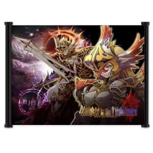  Knights in the Nightmare Game Fabric Wall Scroll Poster 