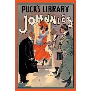  Pucks Library Johnnies by Unknown 12x18 Kitchen 