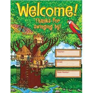  Teachers Friend 978 0 545 11911 5 Jungle Treehouse Chart 