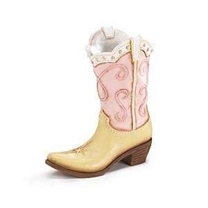  Pink Ladies Cowboy Cowgirl Boot Vase   Great Western 