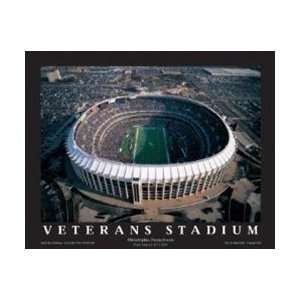  Small Veterans Stadium Philadelphia Eagles Aerial Unframed 