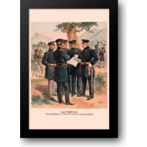 Major General, Staff and Line Officers #1 24x33 Framed Art 