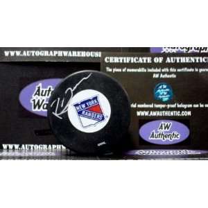  Ron Duguay Autographed/Hand Signed Hockey Puck (New York 