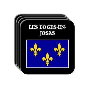 Ile de France   LES LOGES EN JOSAS Set of 4 Mini Mousepad Coasters