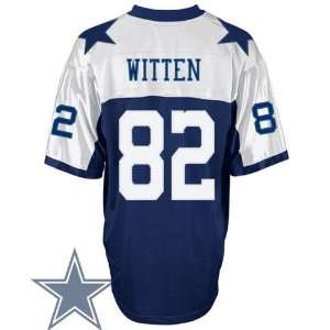 Dallas Cowboys #82 Jason Witten Blue Authentic Thanksgiving NFL Jersey 