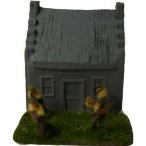  15mm WWII Terrain Dutch Cottage (2) Toys & Games