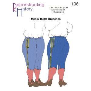  Mens 1630s Breeches Patterns Arts, Crafts & Sewing